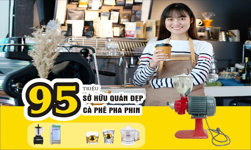 mở quán cafe cần bao nhiêu vốn