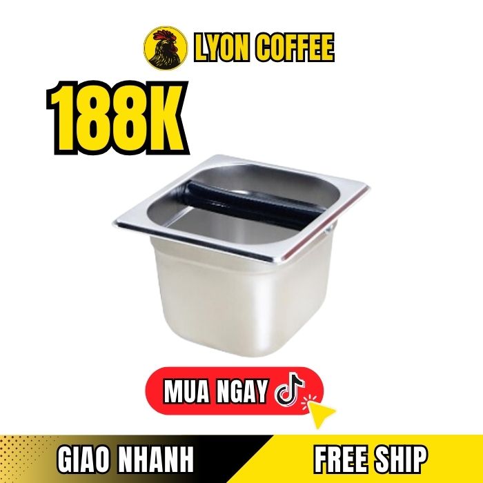 Giá bán khay đập bã cafe inox