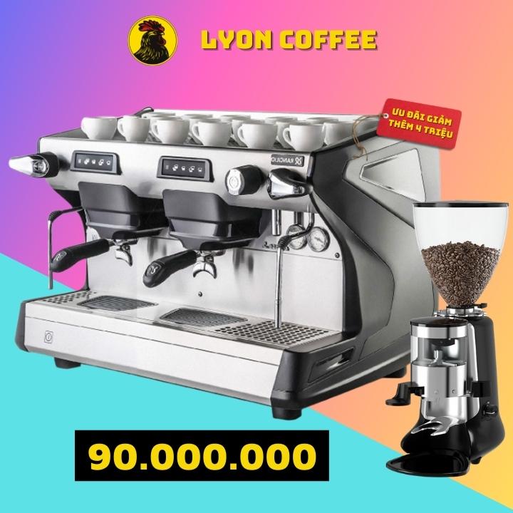 Combo máy pha Rancilio Classe 5 và máy xay HC600 90 triệu