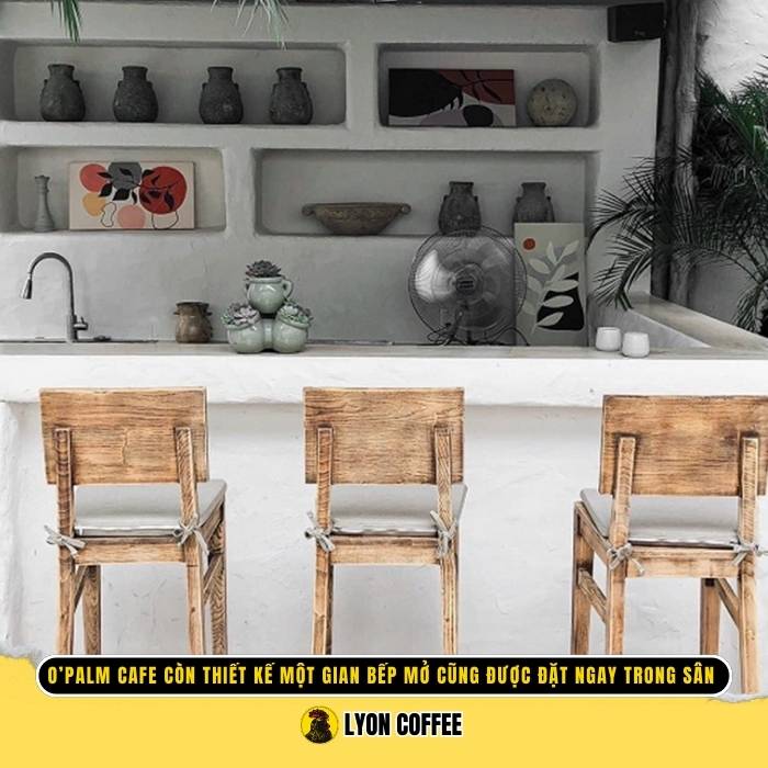 Kiến trúc Scandi biển Địa Trung Hải tại The O’Palm cafe