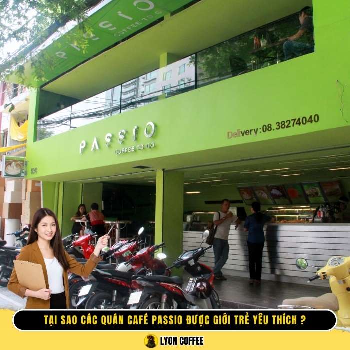 Lý do giới trẻ yêu thích quán Cafe Passio