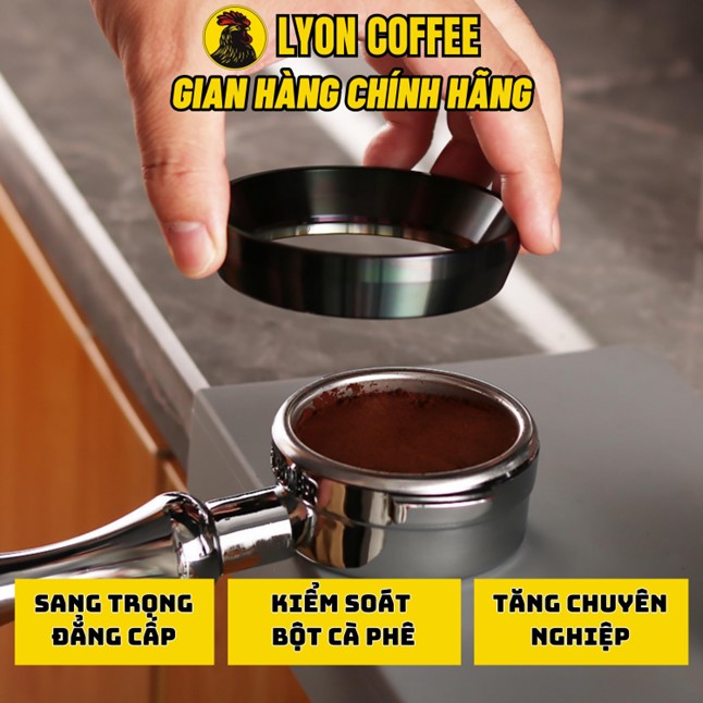 Phễu pha cà phê espresso bằng nhôm 58mm