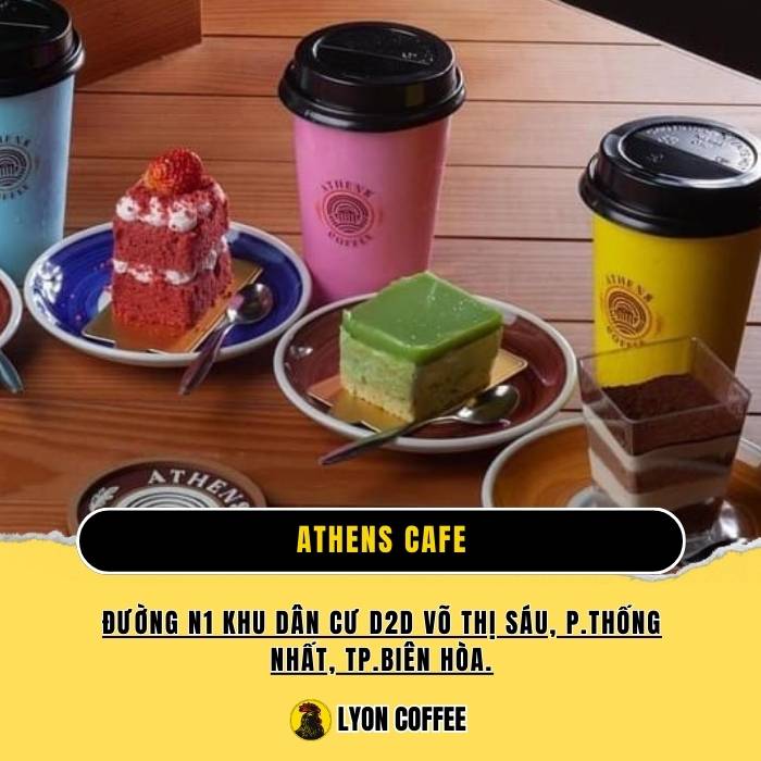 Quán cà phê ăn sáng phong cách Hy Lạp tại Biên Hòa