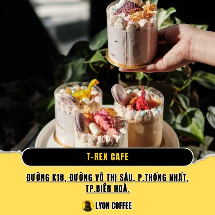 Quán cafe độc lạ với chủ đề khủng long