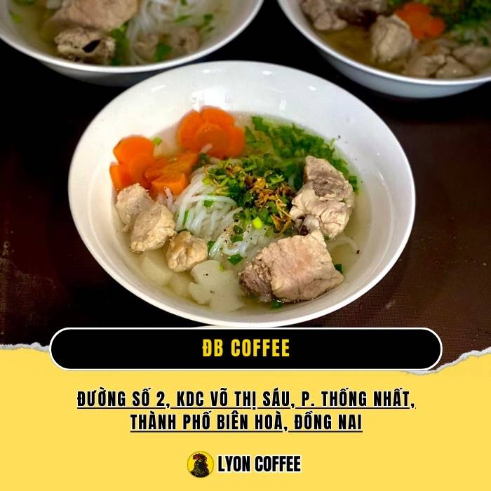 ĐB Coffee – Quán cà phê ăn sáng phong cách hiện đại