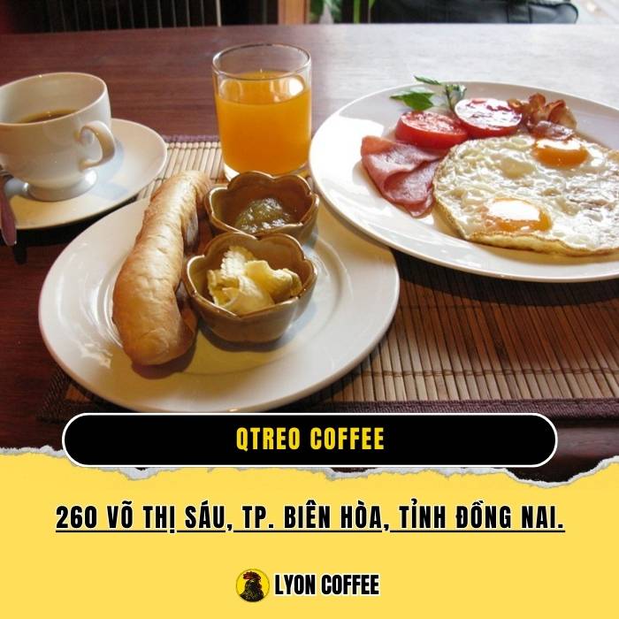 Cafe Q Treo – Quán cà phê ăn sáng rộng rãi tại Biên Hòa