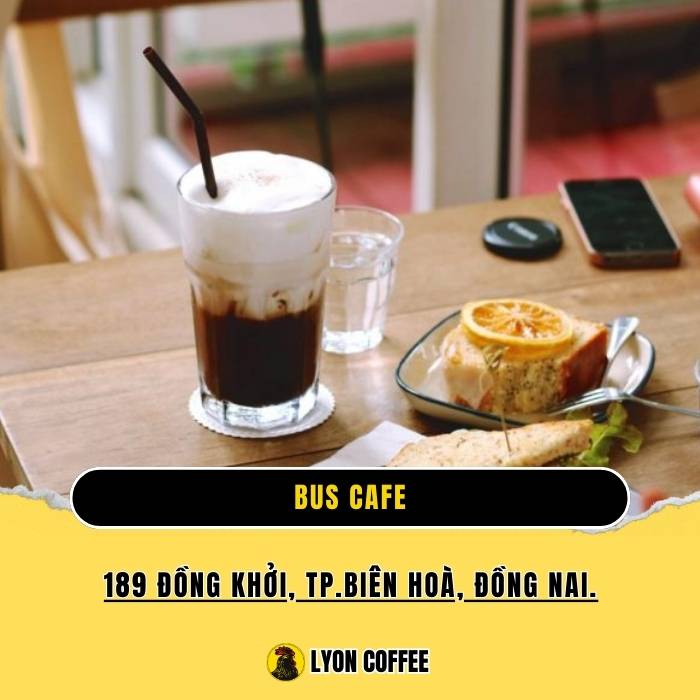 BUS Cafe – Quán cà phê tối giản, sang trọng tại Biên Hòa