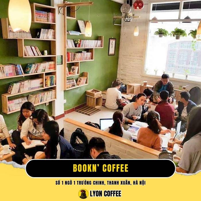 Quán cafe sách Bookn’ Coffee