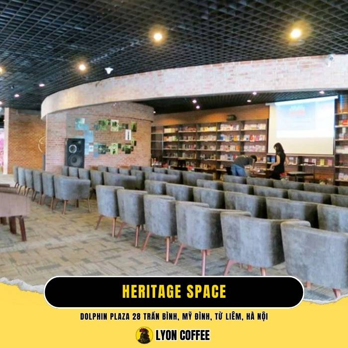 Quán cà phê sách Heritage Space