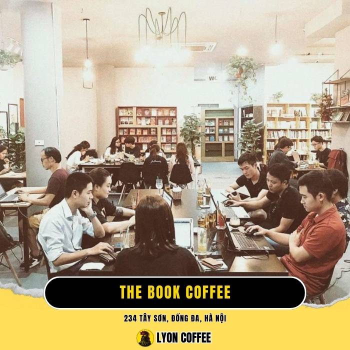 Quán cà phê sách The Book Coffee - Đống Đa Hà Nội