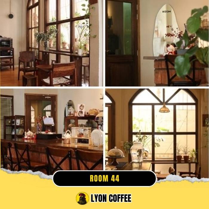 Room 44 - Quán cà phê đẹp ở quận 1