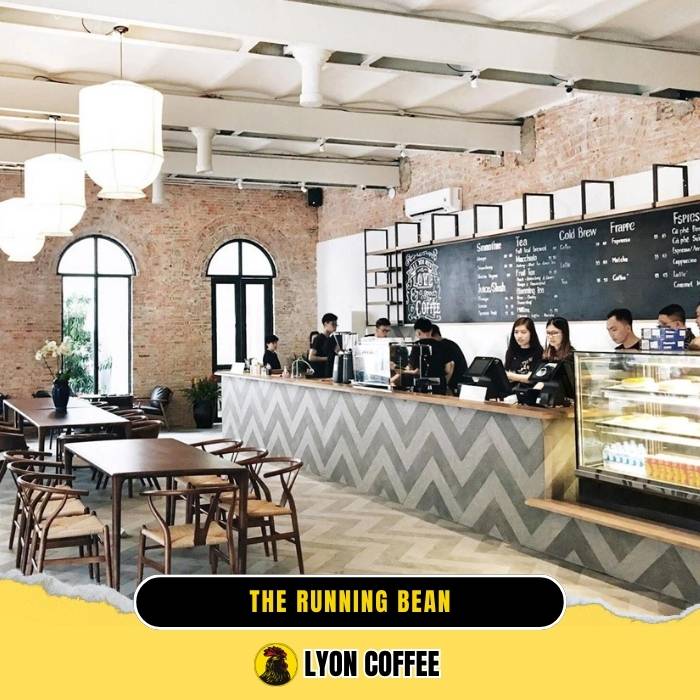 The Running Bean - Quán cà phê decor đẹp ở Sài Gòn