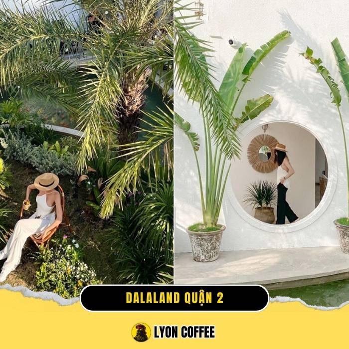 Quán cafe Dalaland cà phê view đẹp gần đây