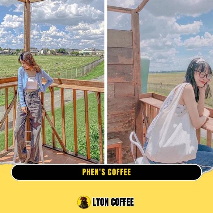Phen's Coffee - quán cafe đẹp ở Sài Gòn gần sân bay