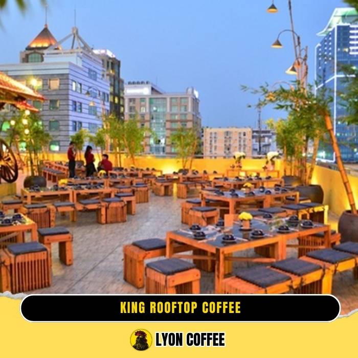 King Rooftop Coffee: View đẹp lãng mạn cho các cặp đôi
