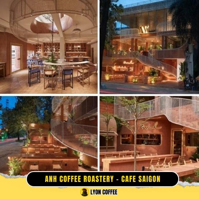 Anh Coffee Roastery – Top quán cafe view sang chảnh ở Sài Gòn
