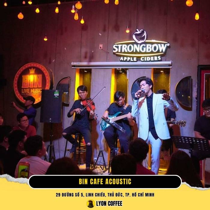 Bin Cafe Acoustic - Top quán cà phê acoustic hay nổi tiếng ở Sài Gòn