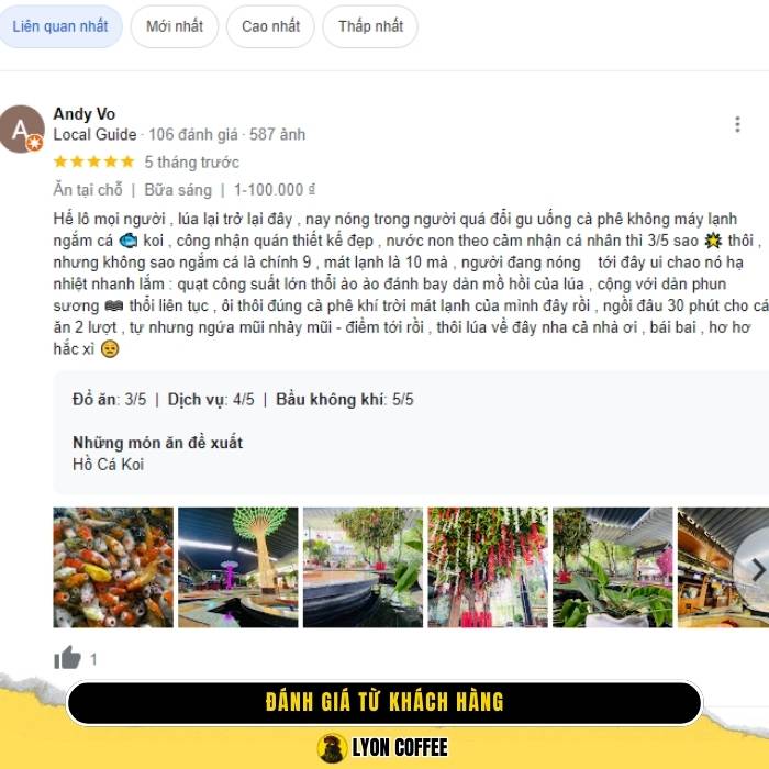 Không gian lý tưởng cho thư giãn
