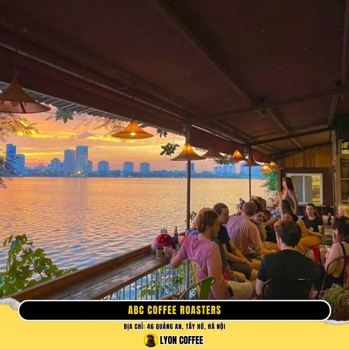 ABC Coffee Roasters - Địa điểm quán cafe view đẹp chụp hình ở Hồ Tây