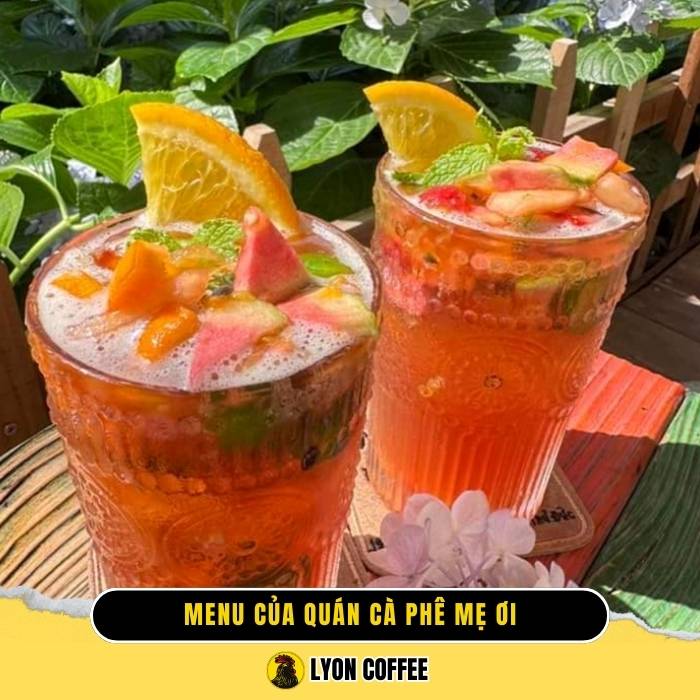 Review menu quán cà phê Mẹ Ơi