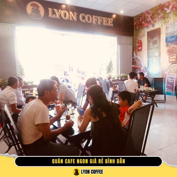 Lyon Coffee - Cafe pha máy Lê Vĩnh Huy