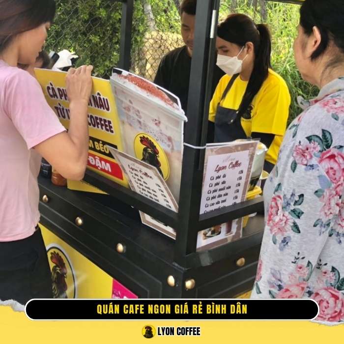 Lyon Coffee – Quán cà phê ngon giá rẻ ở Quận 3
