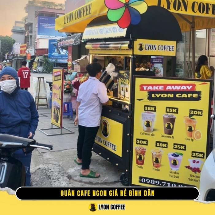 Lyon Coffee - Cafe pha máy mang đi Quận 6