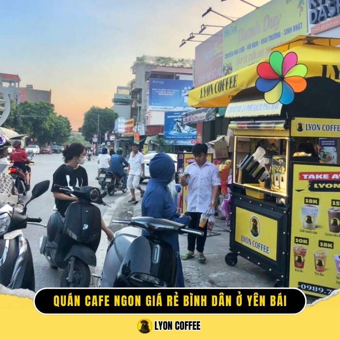 Cafe pha máy mang đi Thịnh Văn Chấn ở Yên Bái