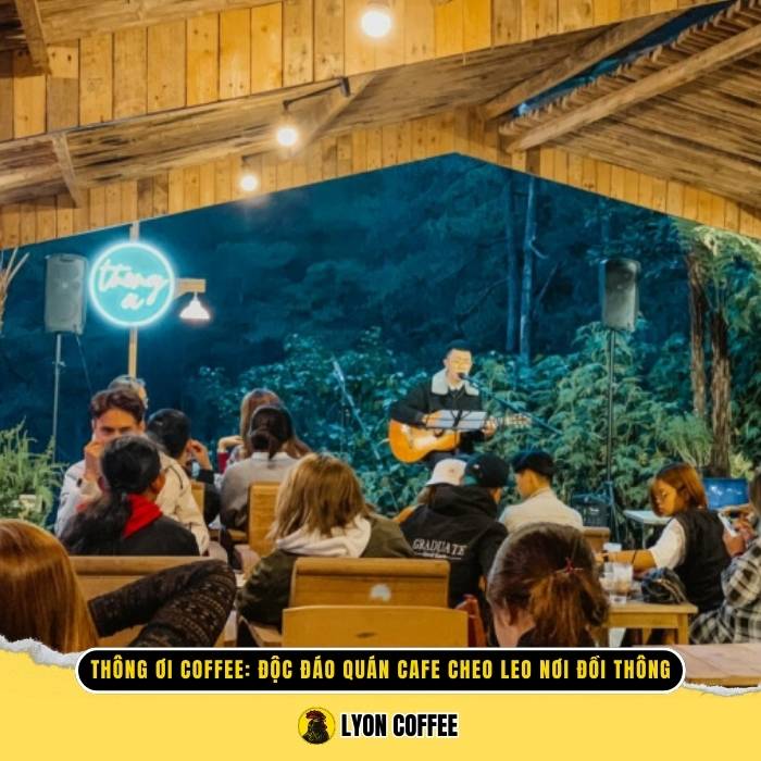 Đêm Nhạc Acoustic tại quán cà phê Thông Ơi Coffee Đà Lạt