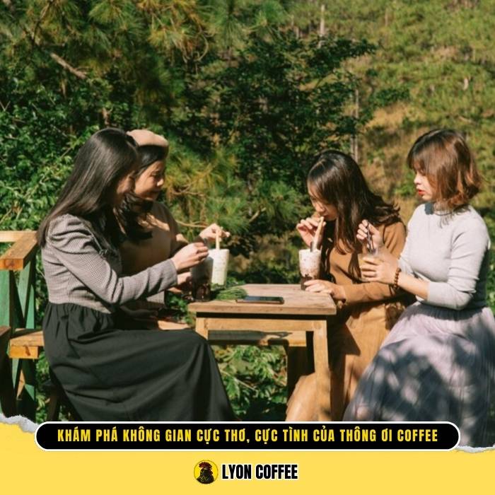 Khám phá không gian hình ảnh cực chill của Thông Ơi Coffee