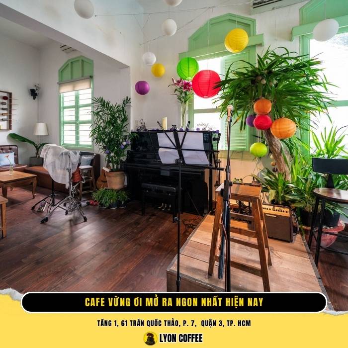 Review đánh giá quán cafe Vừng Ơi Mở Ra ở Sài Gòn