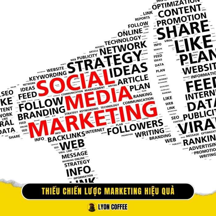 Thiếu chiến lược marketing hiệu quả