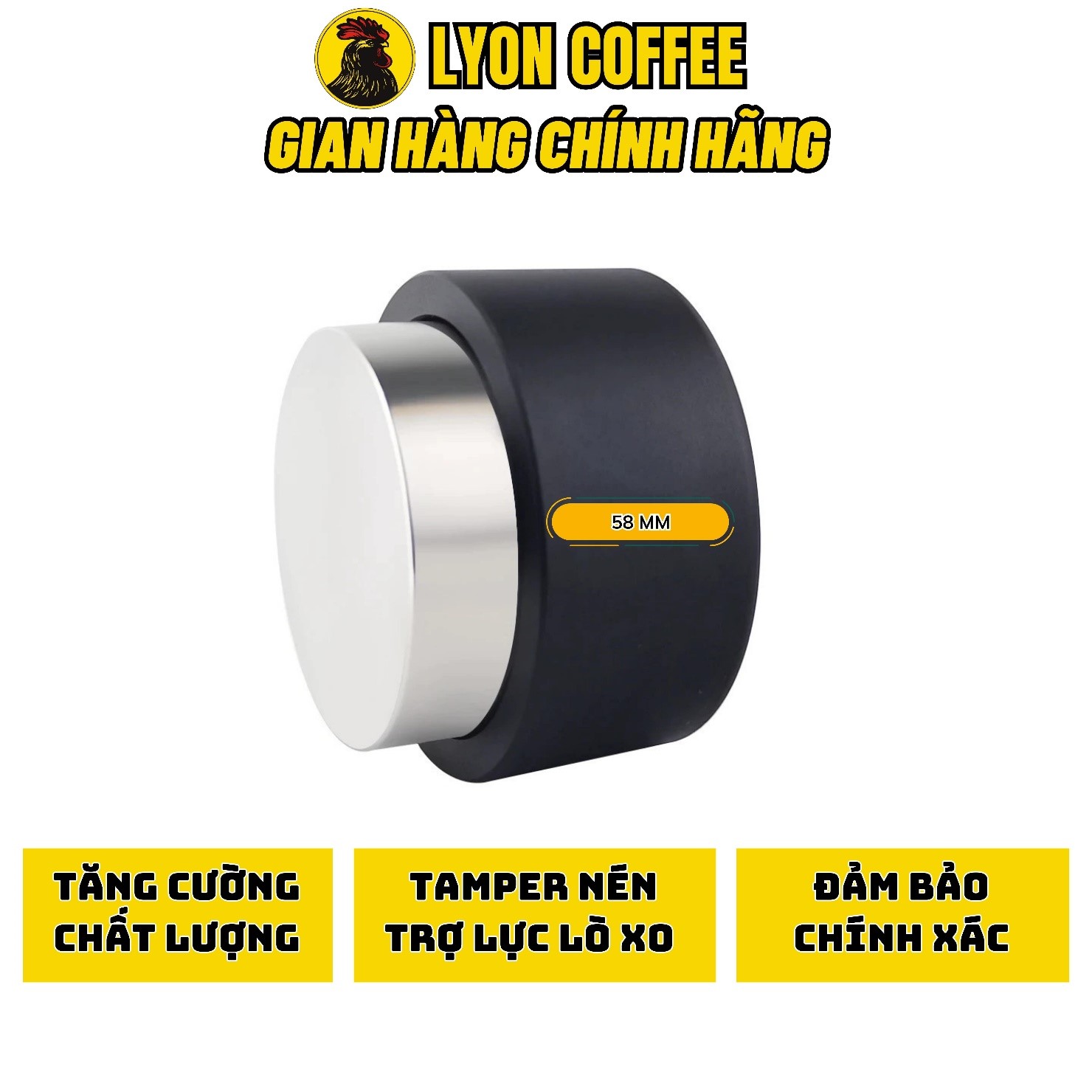 Hướng dẫn sử dụng Tamper ocd hỗ trợ nén lò xo cân bằng lực 58mm