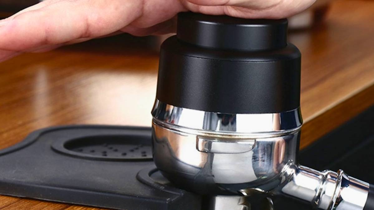 Tamper OCD hỗ trợ nén lò xo 58mm cân bằng lực