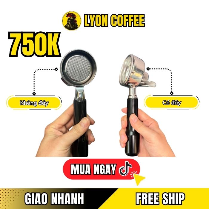 Tay cầm máy pha cà phê espresso 58MM