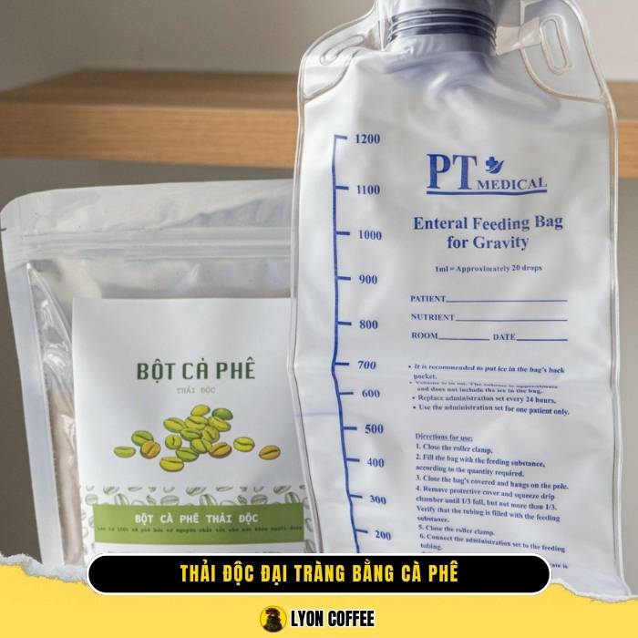 Thải độc đại tràng bằng cà phê có tốt không?