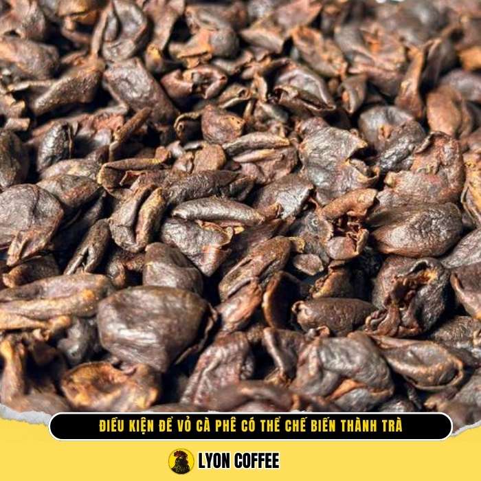 Các phương pháp chế biến vỏ cà phê thành trà