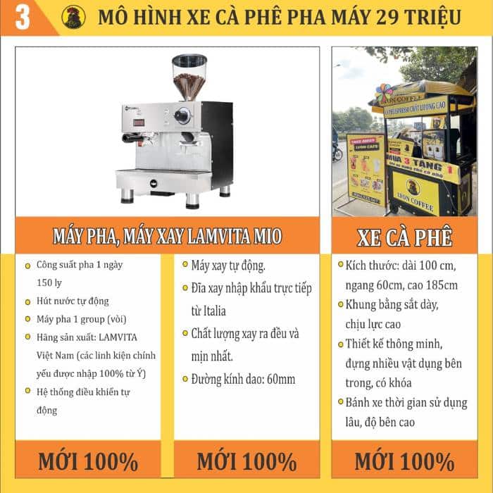 Quầy cafe di động mang đi