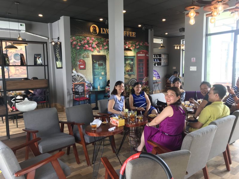 Bàn ghế Sopha dành cho mô hình nhượng quyền cao cấp Lyon Coffee